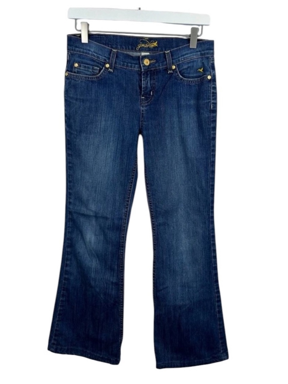 Grane Dark Wash Boot Cut Jeans Size 3 Y2K VTG